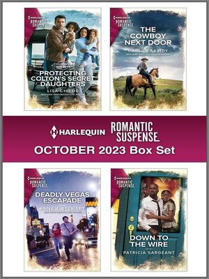 cover image of Harlequin Romantic Suspense October 2023--Box Set